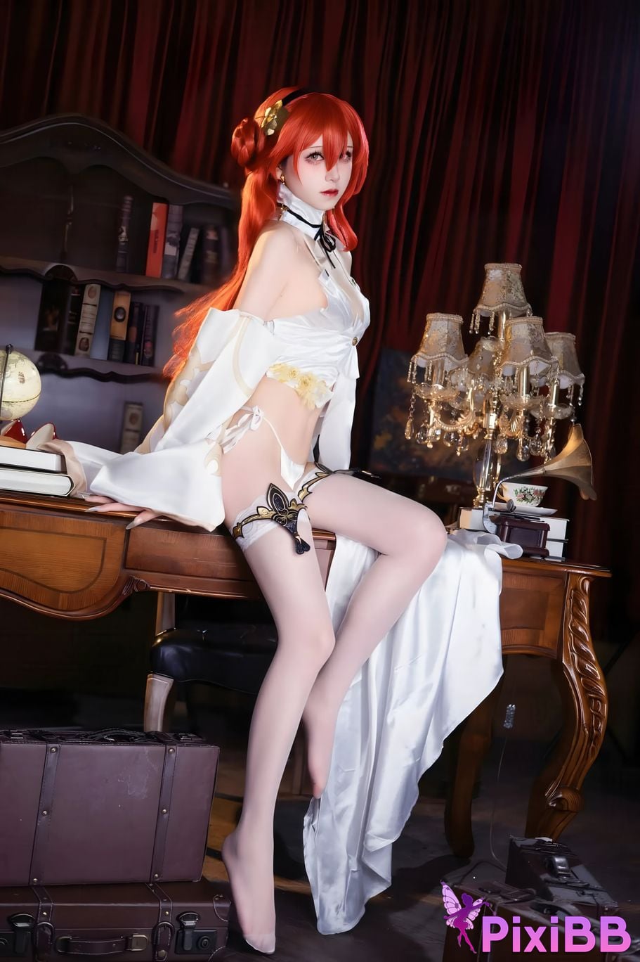 Cosplayer Shuangmu Fusu Collapse Star Dome Railway Himeko PixiBB.COM 016