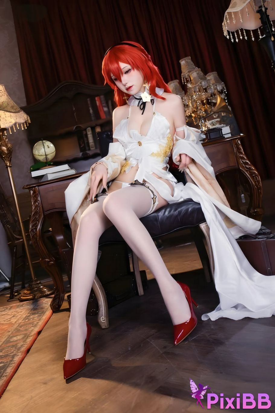 Cosplayer Shuangmu Fusu Collapse Star Dome Railway Himeko PixiBB.COM 022