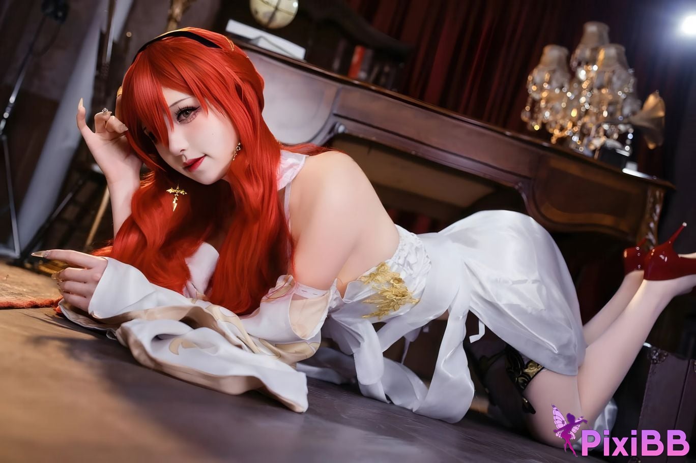 Cosplayer Shuangmu Fusu Collapse Star Dome Railway Himeko PixiBB.COM 023