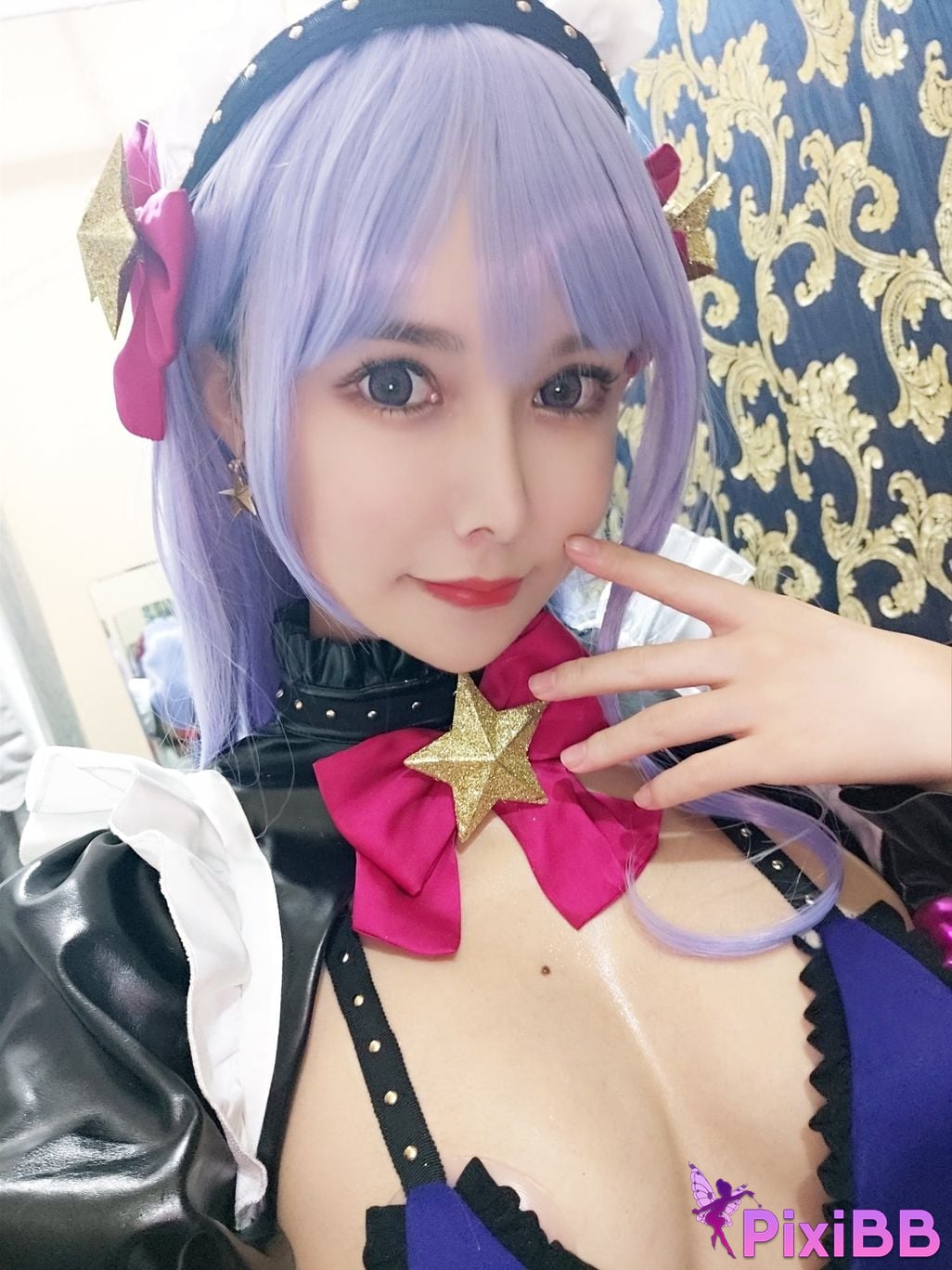 Cosplayer amazon catfish BB fan maid PixiBB.COM 003