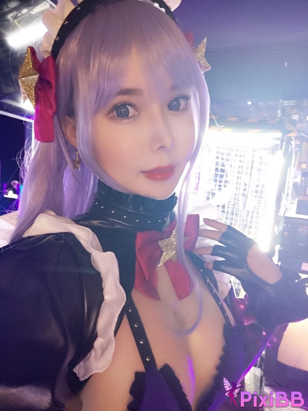 Cosplayer amazon catfish BB fan maid PixiBB.COM 007
