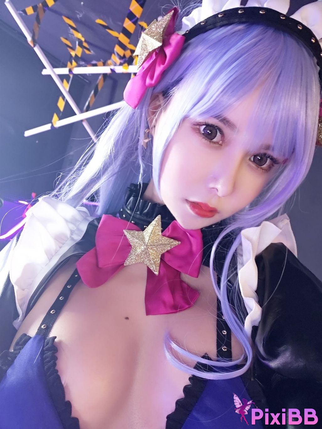 Cosplayer amazon catfish BB fan maid PixiBB.COM 008