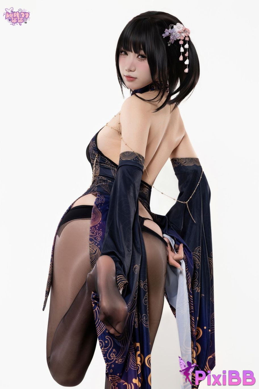 Cosplayer Qiqi be good Zidian PixiBB.COM 012