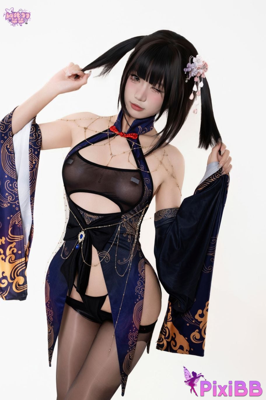 Cosplayer Qiqi be good Zidian PixiBB.COM 016