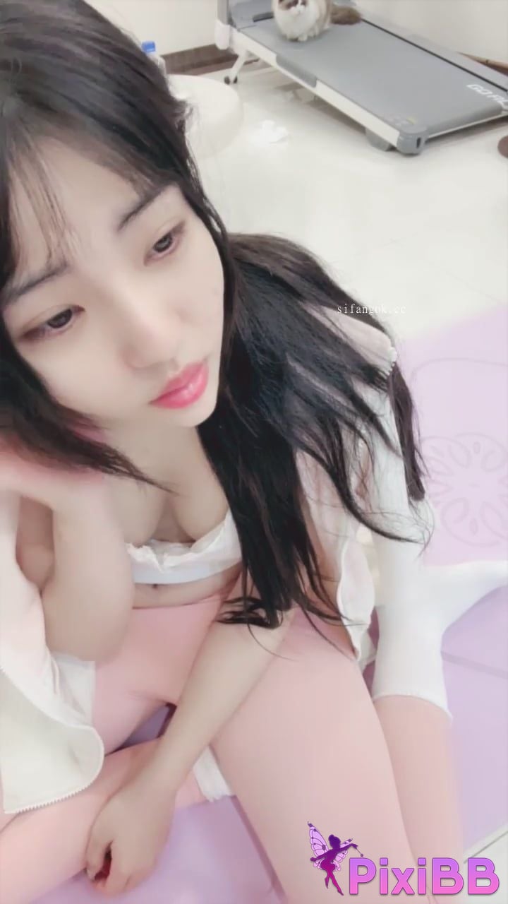 Daidai little boy Newcomer beauty school goes to sea fitness yoga Stripping close up PixiBB.COM 015