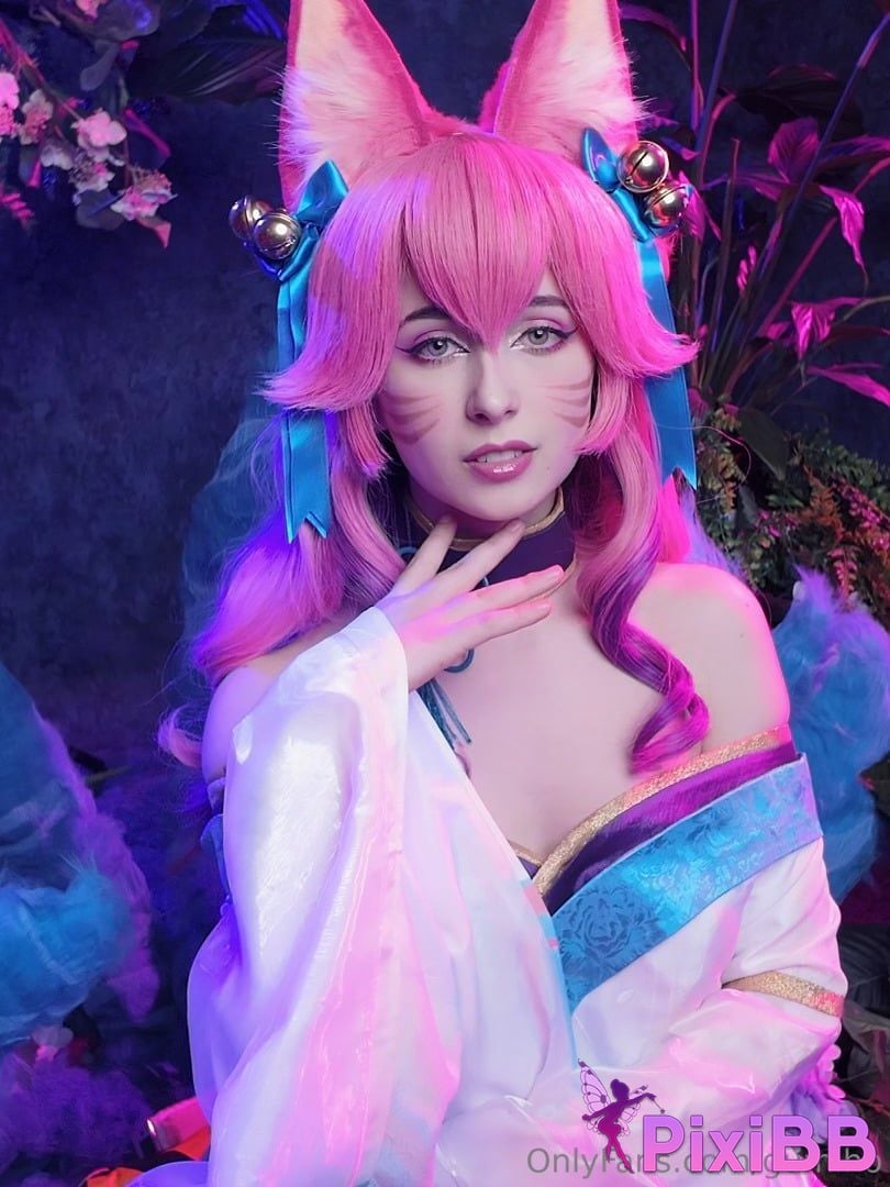 Gumiho Spirit Blossom Ahri PixiBB.COM