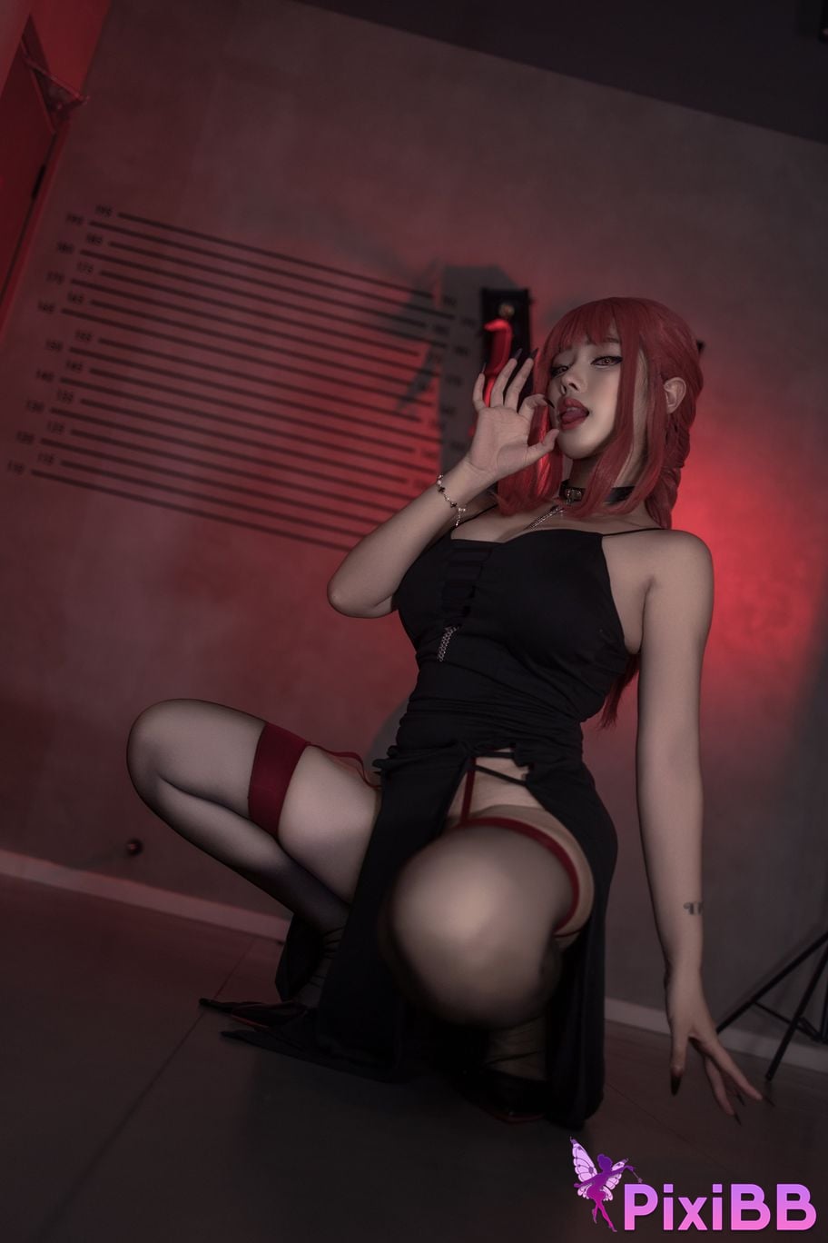 Cosplayer Titanium alloy TiTi Makima PixiBB.COM 003