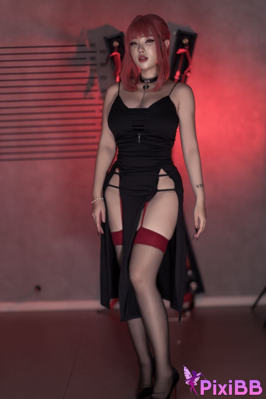 Cosplayer Titanium alloy TiTi Makima PixiBB.COM 023