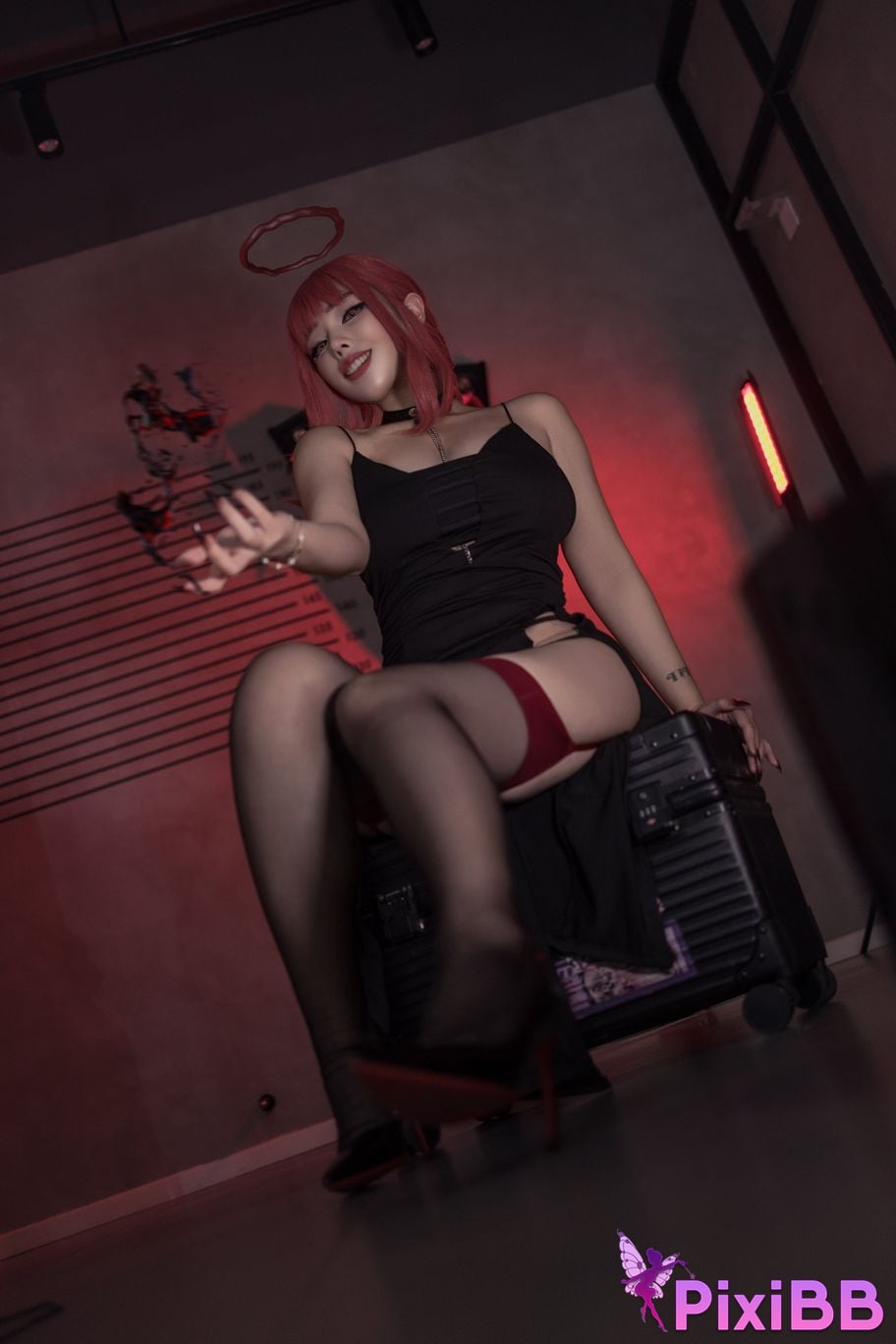 Cosplayer Titanium alloy TiTi Makima PixiBB.COM 055