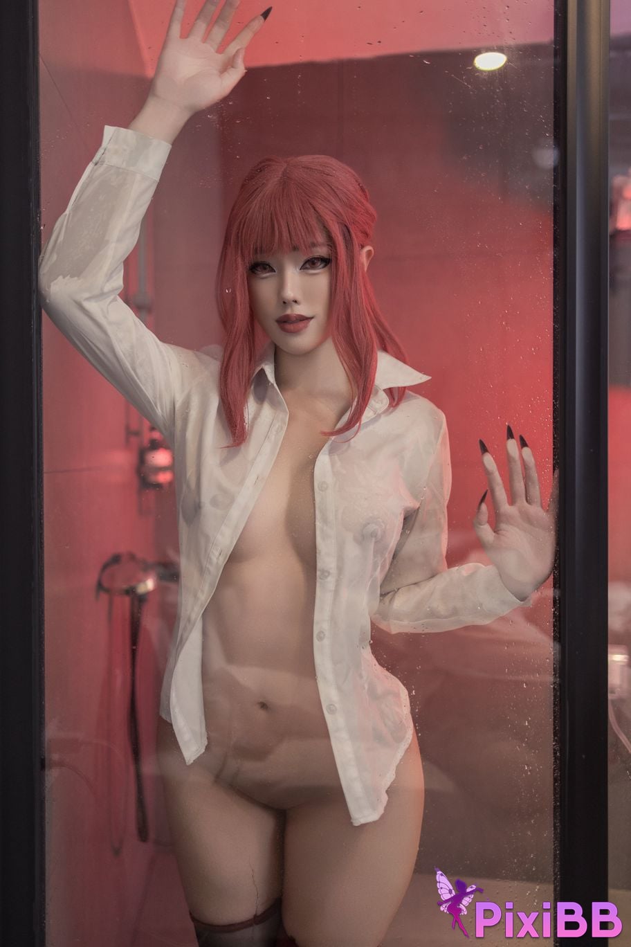 Cosplayer Titanium alloy TiTi Makima PixiBB.COM 074