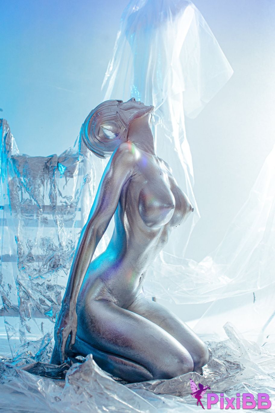 Cosplayer Titanium alloy TiTi Maria PixiBB.COM 002