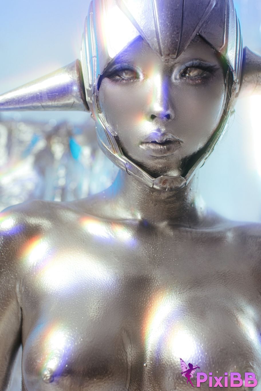 Cosplayer Titanium alloy TiTi Maria PixiBB.COM 018