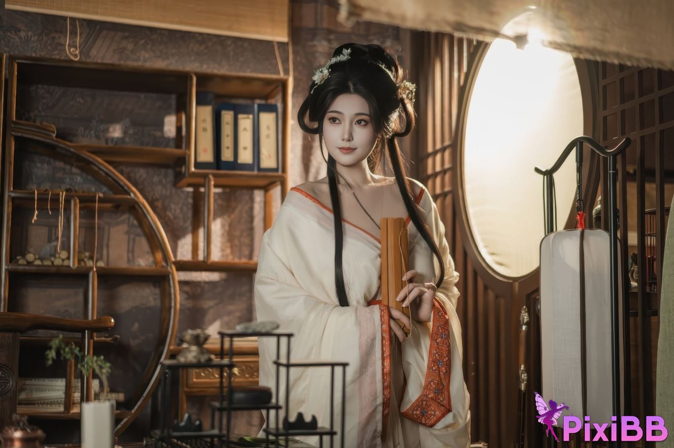 Cosplayer Xinglan is Lanlan and her name Lanmei. bound by infatuation PixiBB.COM 045