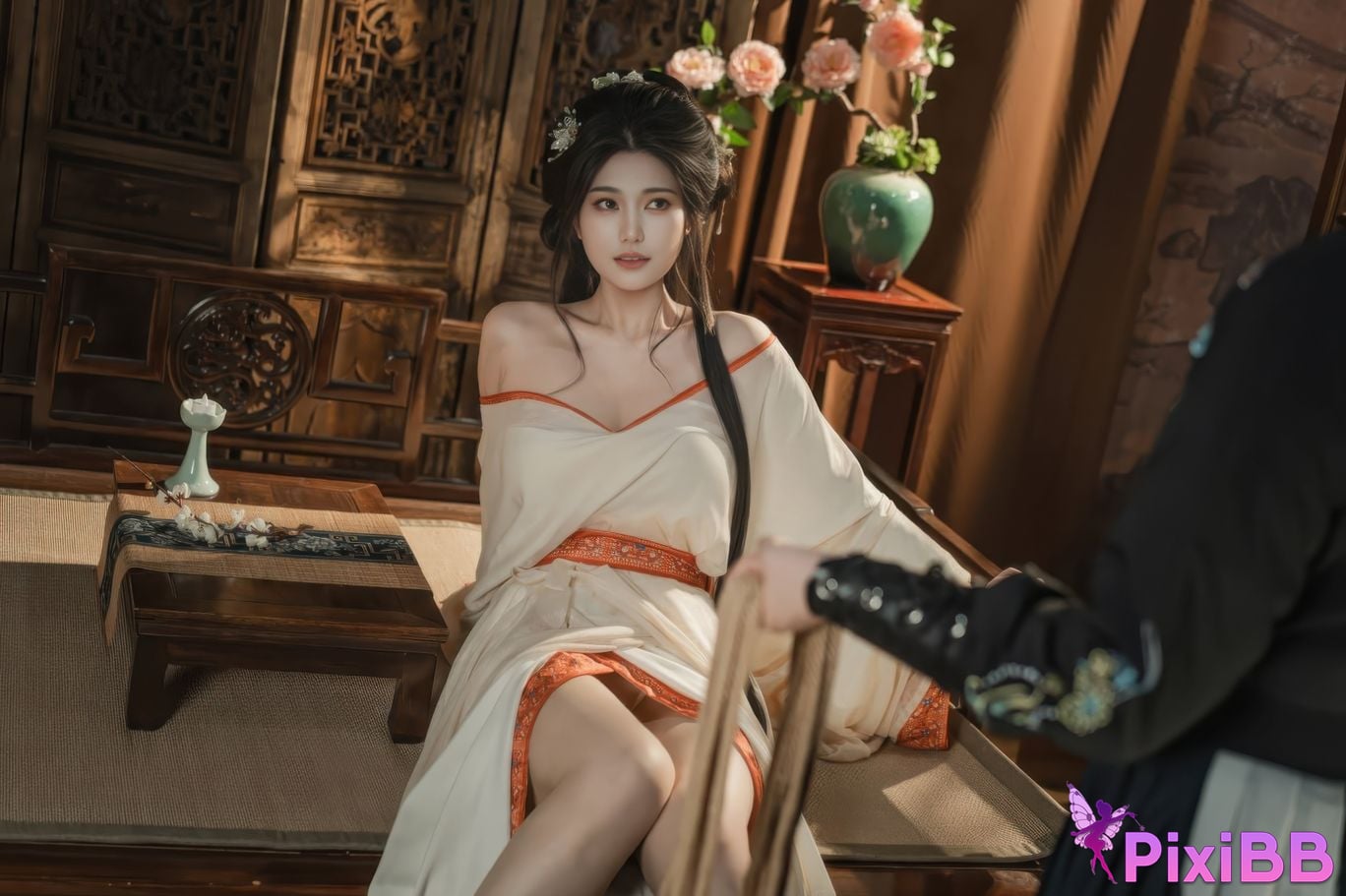 Cosplayer Xinglan is Lanlan and her name Lanmei. bound by infatuation PixiBB.COM 058