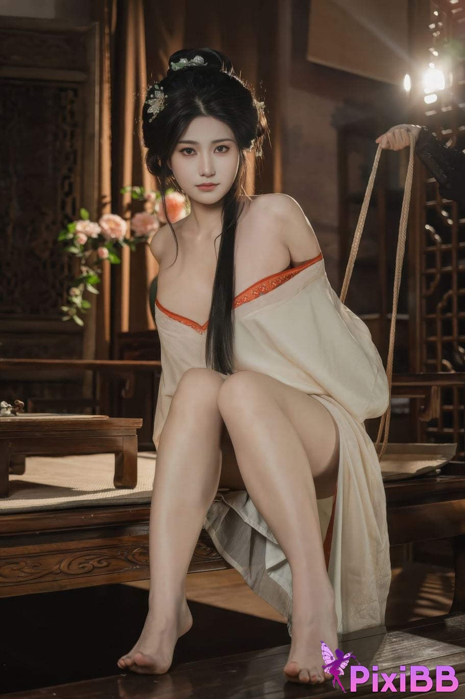 Cosplayer Xinglan is Lanlan and her name Lanmei. bound by infatuation PixiBB.COM 060