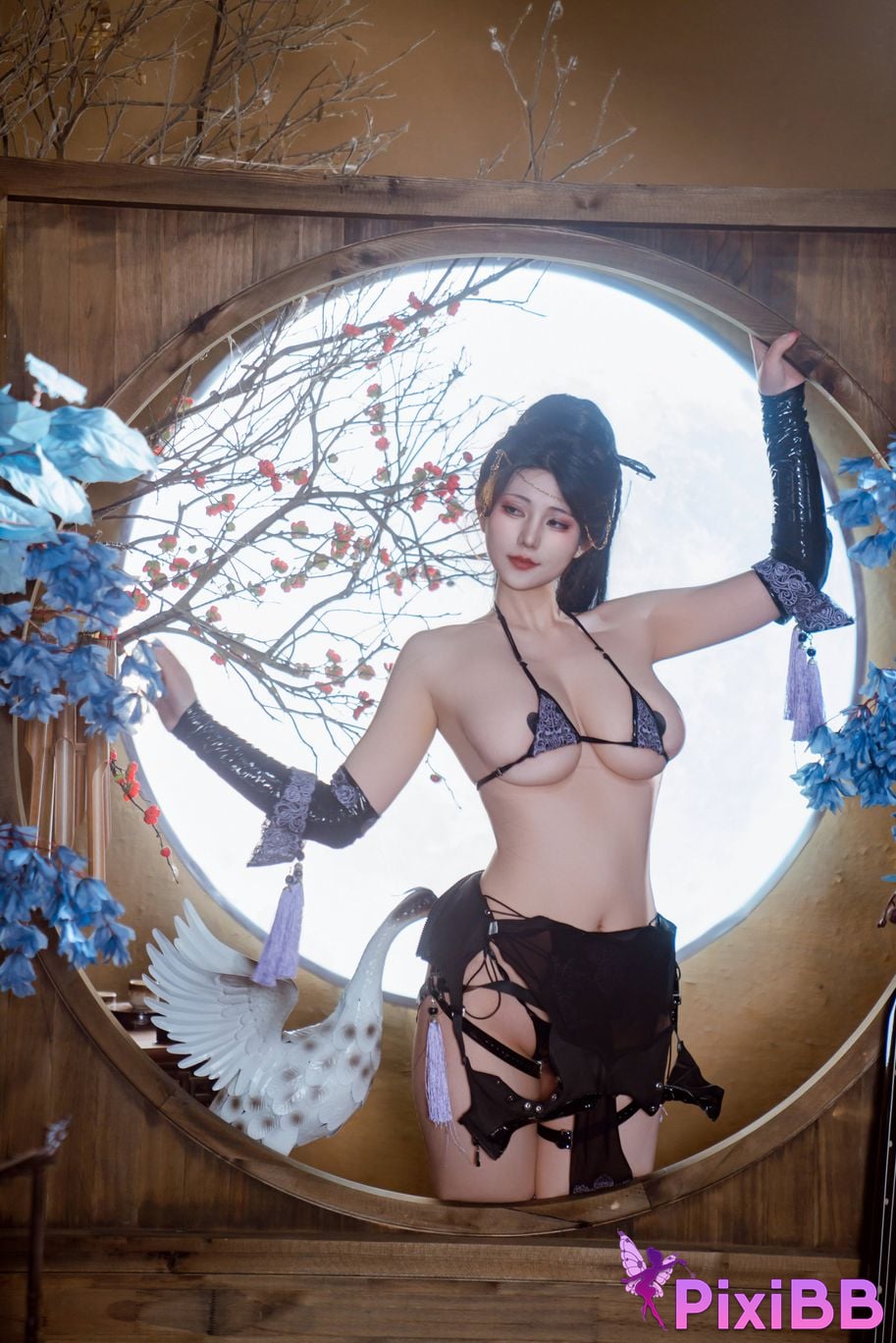 Coser Xing lan shi lan lan jiao lan mei ya PixiBB.COM 027