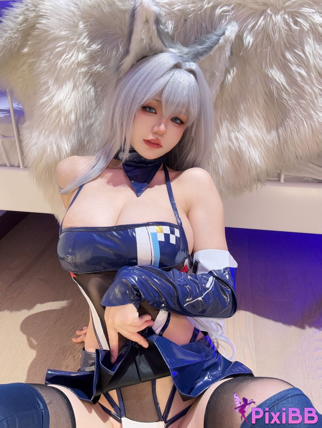 Cosplay Chiyo Oguraw Azur Lane Shinano Racing Girl PixiBB.COM 012