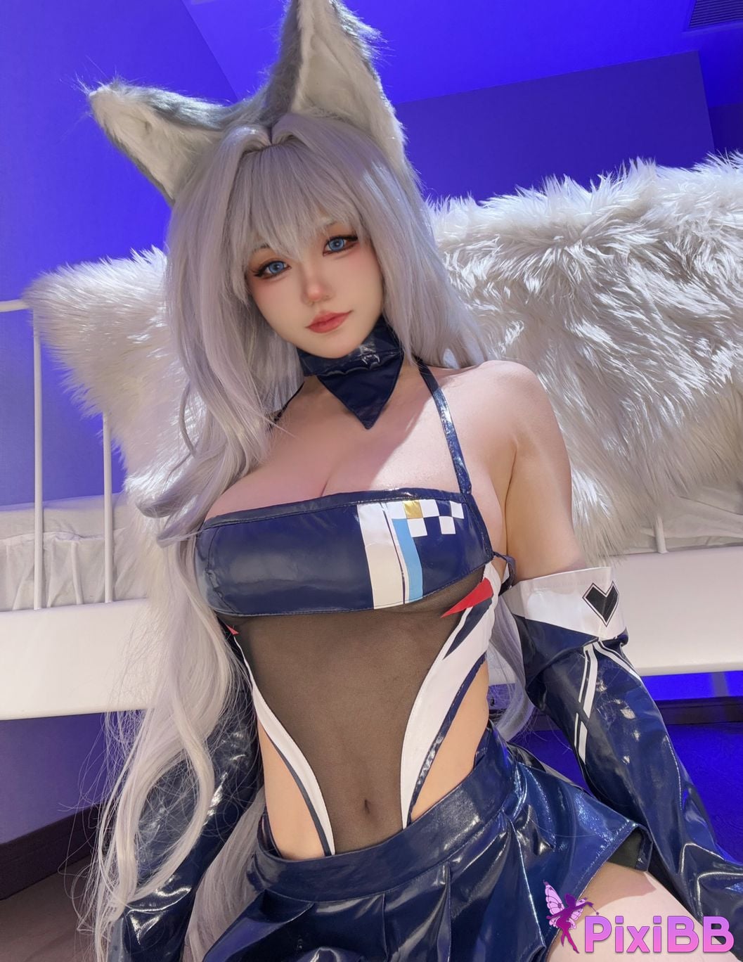 Cosplay Chiyo Oguraw Azur Lane Shinano Racing Girl PixiBB.COM 031