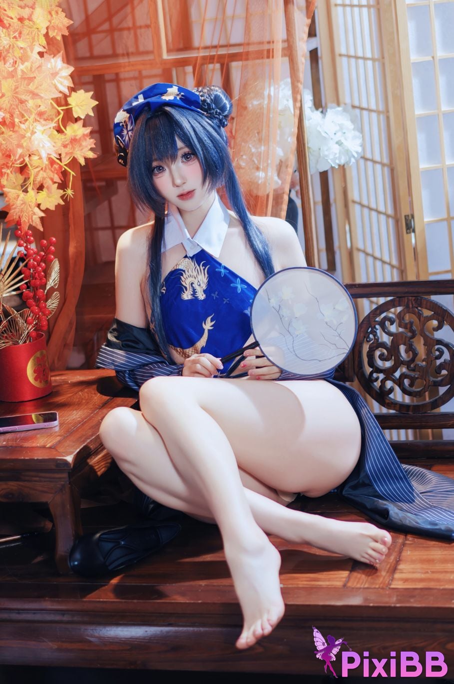 Cosplayer Saionji Nange Azure Files Kisaki PixiBB.COM 026