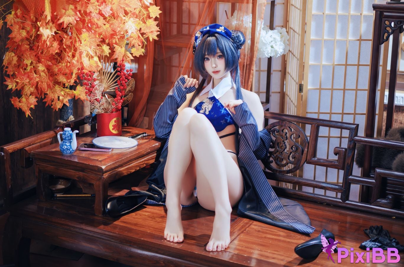 Cosplayer Saionji Nange Azure Files Kisaki PixiBB.COM 030