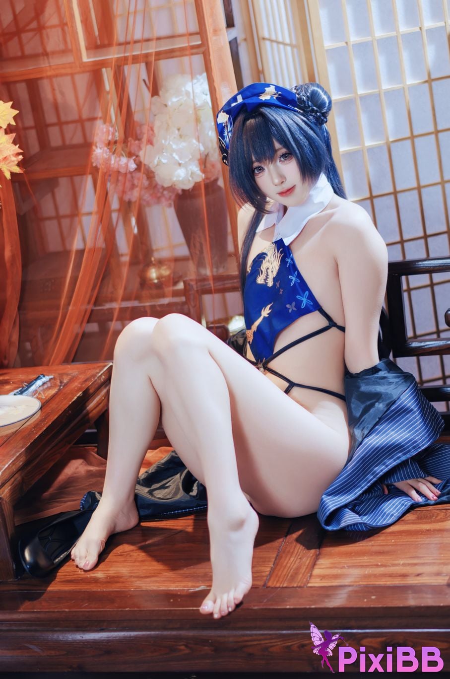 Cosplayer Saionji Nange Azure Files Kisaki PixiBB.COM 032