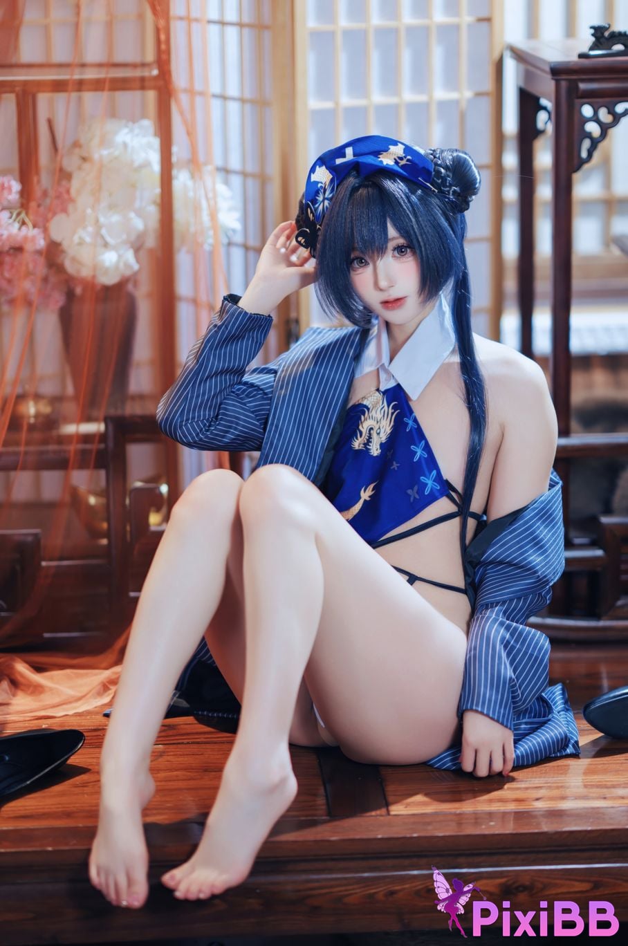 Cosplayer Saionji Nange Azure Files Kisaki PixiBB.COM 033