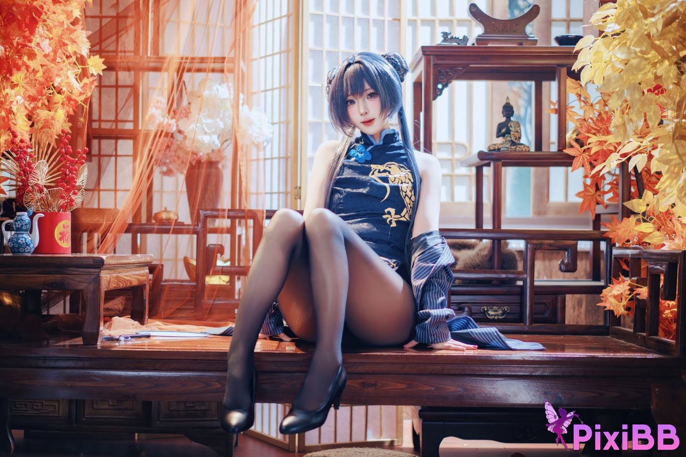 Cosplayer Saionji Nange Azure Files Kisaki PixiBB.COM 035
