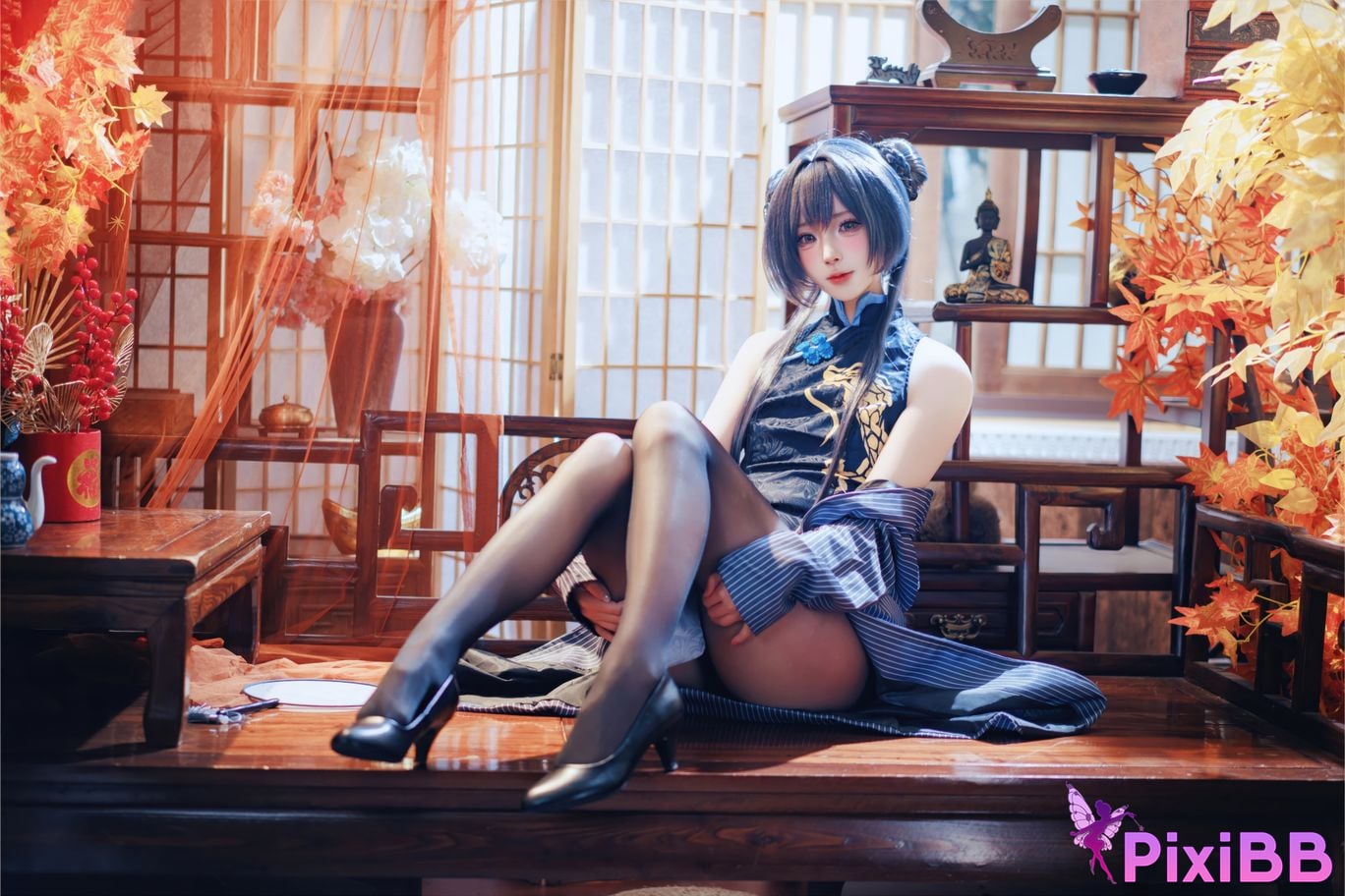 Cosplayer Saionji Nange Azure Files Kisaki PixiBB.COM 045