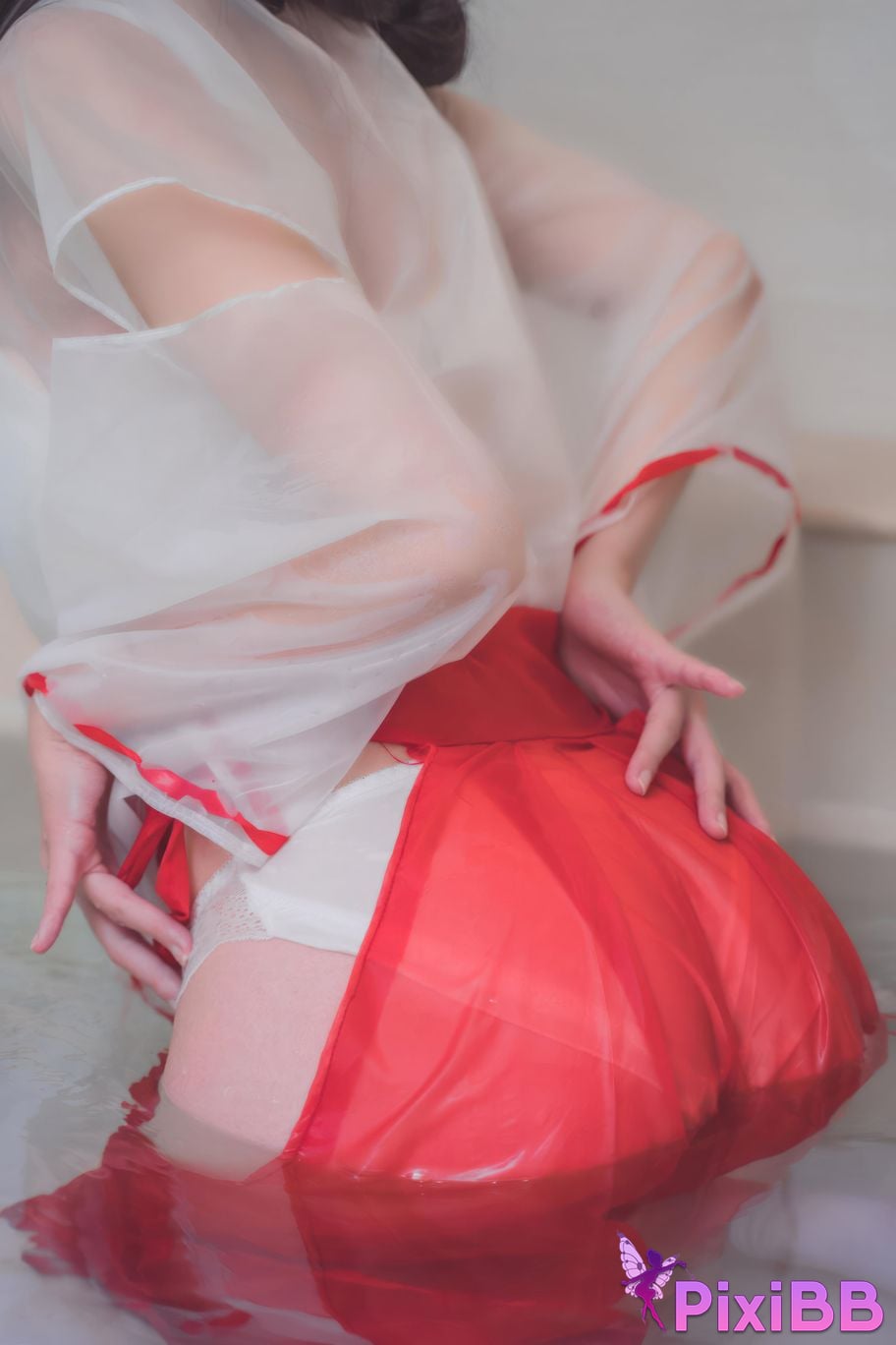 Cosplayer Saionji Nange transparent witch PixiBB.COM 014