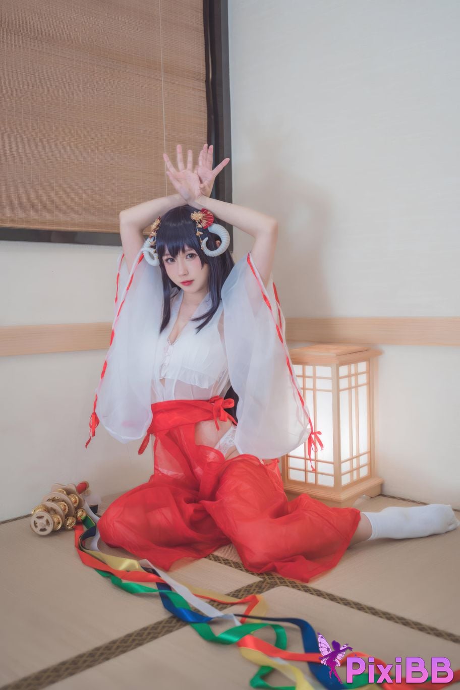 Cosplayer Saionji Nange transparent witch PixiBB.COM 028