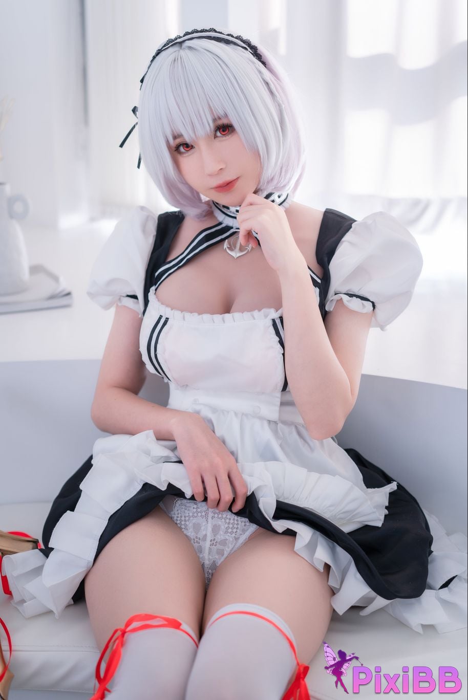 Cosplayer Saionji Nange maid book Sirius PixiBB.COM 031