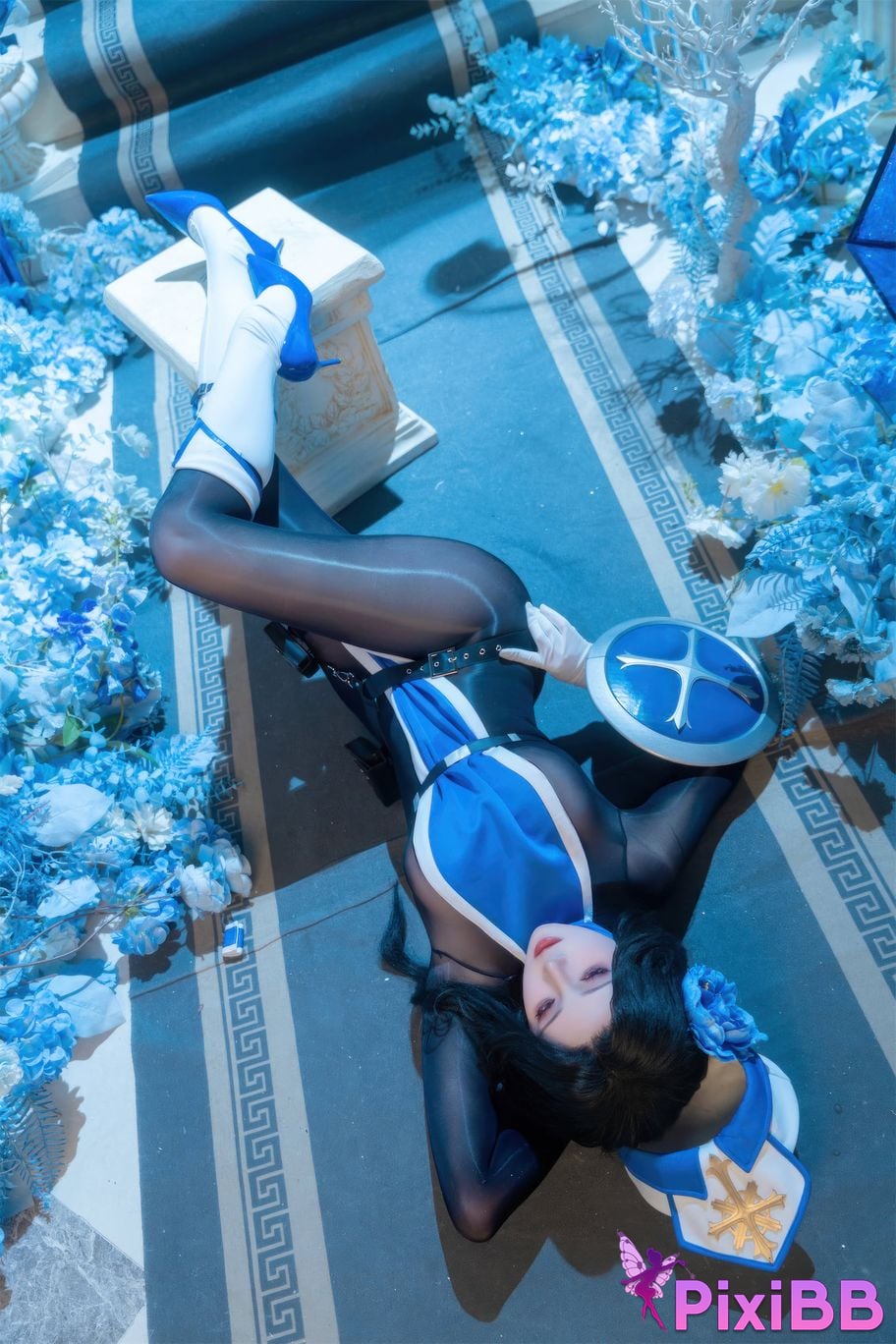 Cosplayer Natsuko Xia Xiazi NIKKE Maiden ice rose PixiBB.COM 043