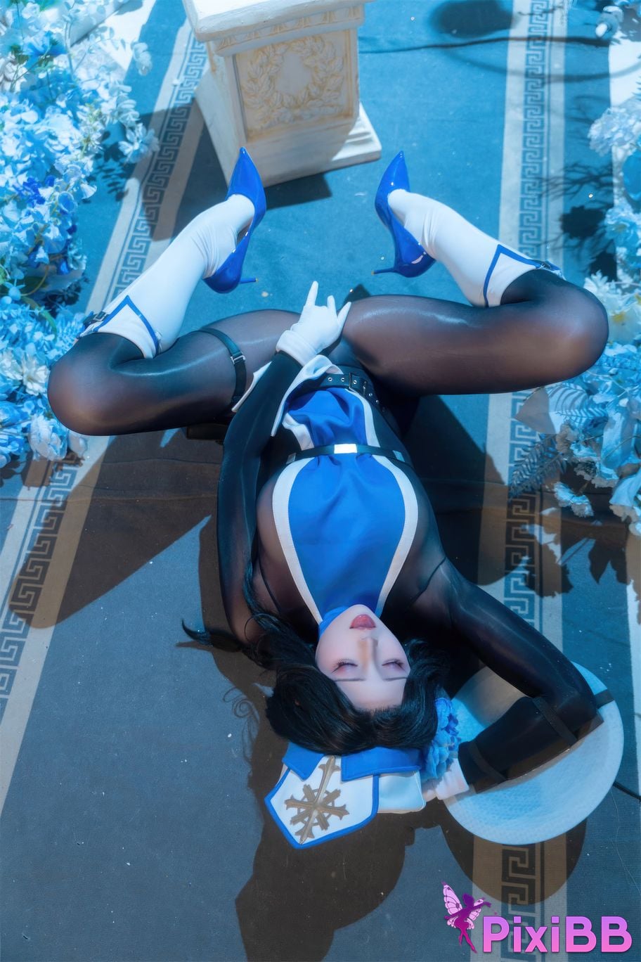 Cosplayer Natsuko Xia Xiazi NIKKE Maiden ice rose PixiBB.COM 046