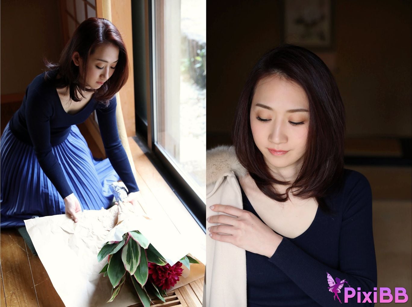 Japanese Idol Mito Kana Probably Weekly Post Digital Photo Book person who loves flowers PixiBB.COM 004