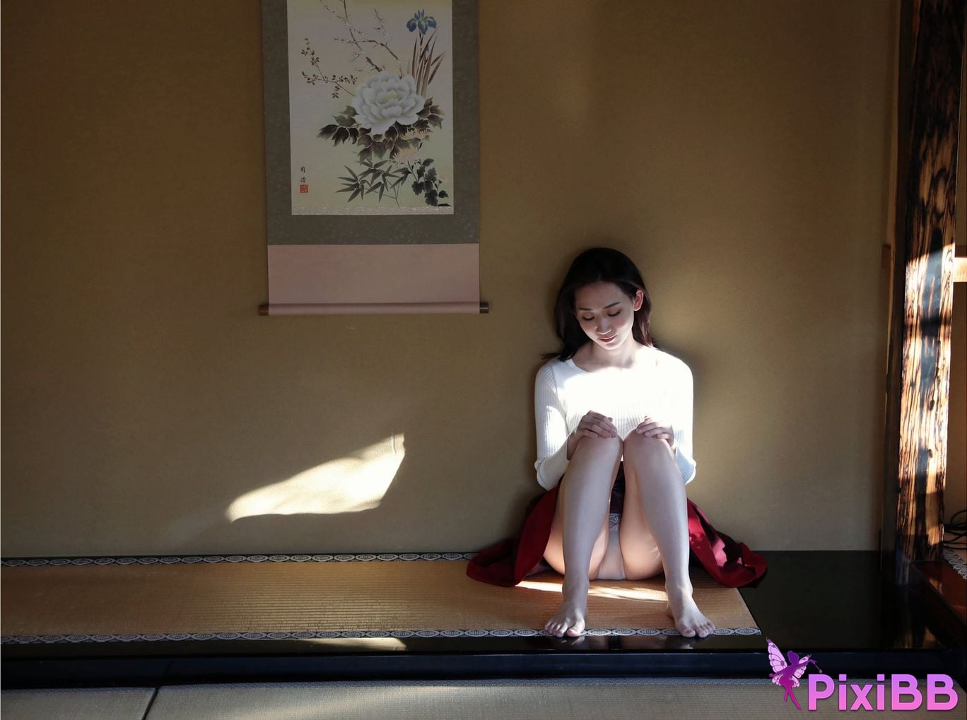 Japanese Idol Mito Kana Probably Weekly Post Digital Photo Book person who loves flowers PixiBB.COM 036