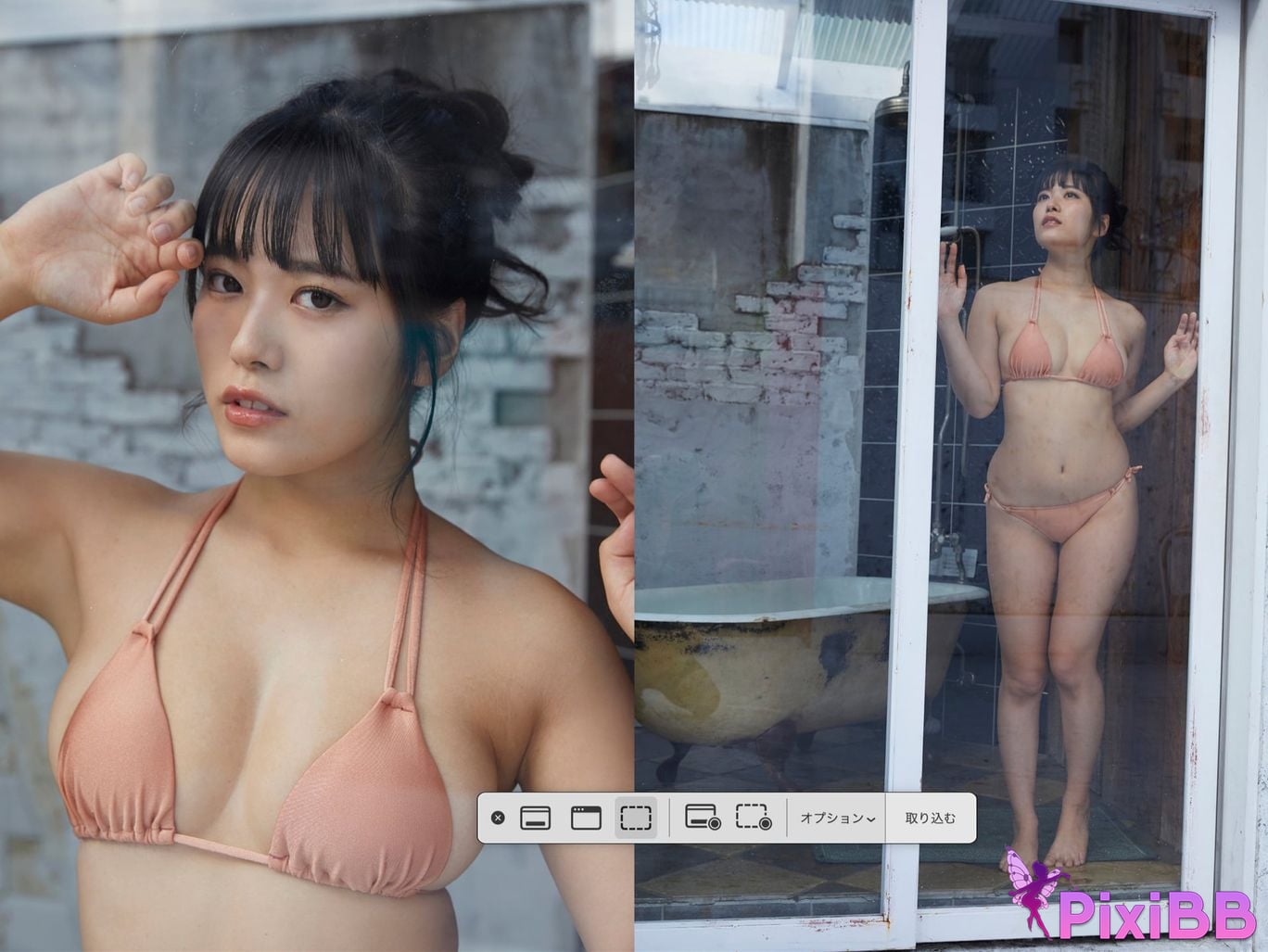 Japanese Idol Shinonome Umi Weekly Post Digital Photo Book Hip lily butt craftsman Supervised by Yuka Kuramochi PixiBB.COM 044