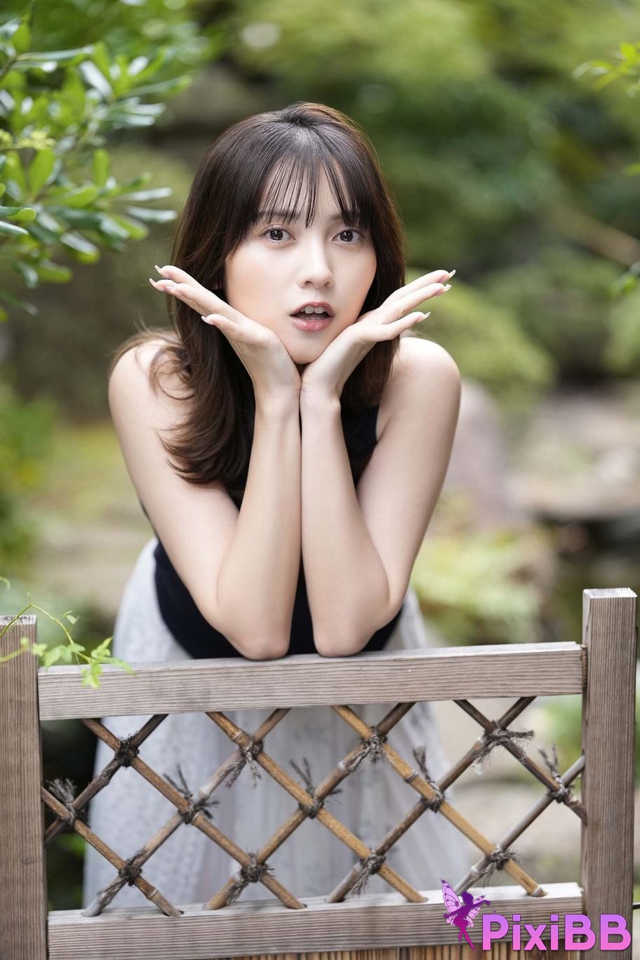 Japanese Idol Momotsuki Nashiko Shiko digital photo book I want a love like strong tea PixiBB.COM 003