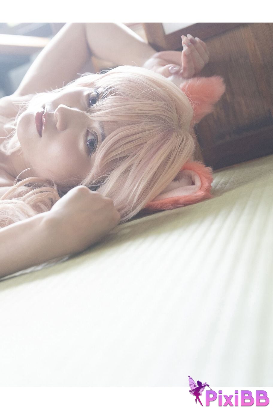 Japanese Idol Momotsuki Nashiko Shiko Young Gangan Digital Limited Photo Book clumsy senior LAST collaboration PixiBB.COM 004