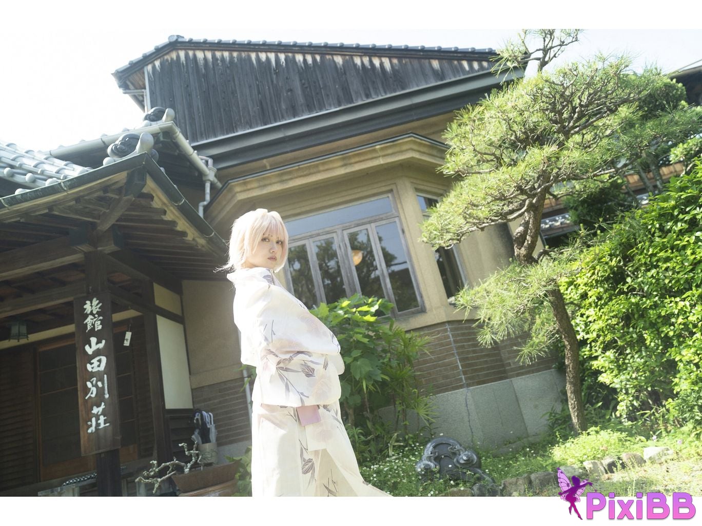 Japanese Idol Momotsuki Nashiko Shiko Young Gangan Digital Limited Photo Book clumsy senior LAST collaboration PixiBB.COM 046