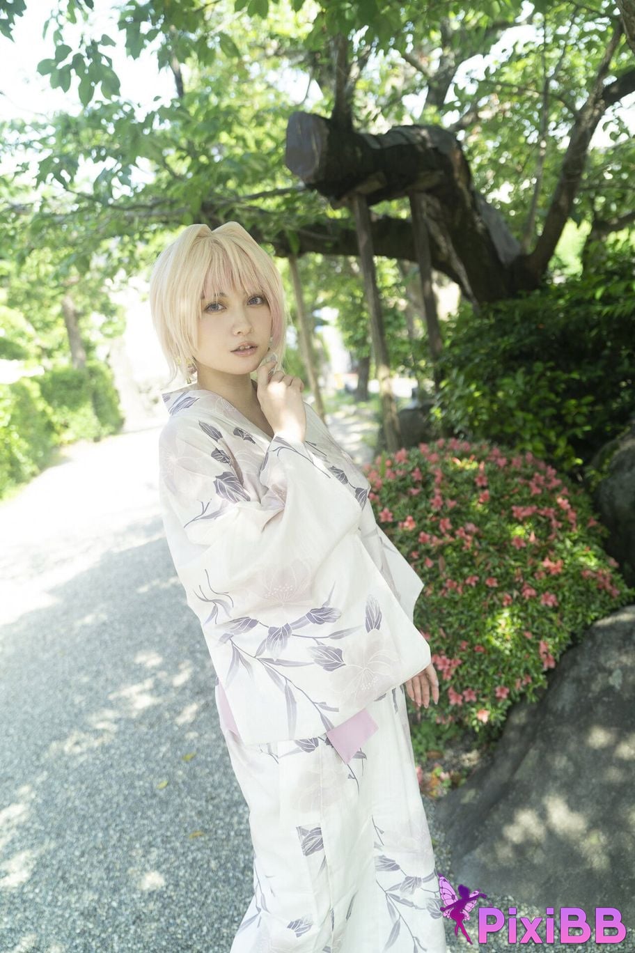 Japanese Idol Momotsuki Nashiko Shiko Young Gangan Digital Limited Photo Book clumsy senior LAST collaboration PixiBB.COM 049