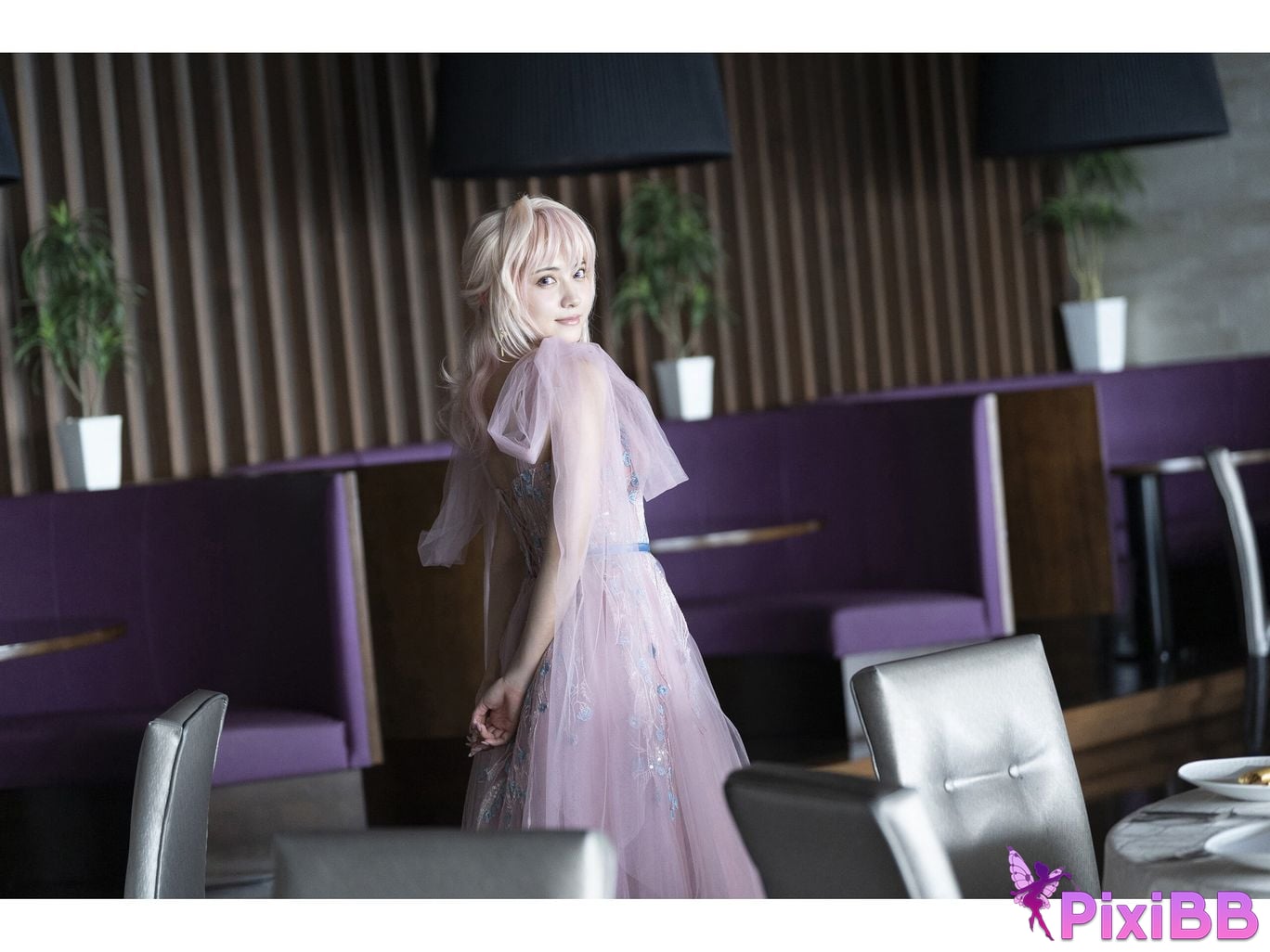 Japanese Idol Momotsuki Nashiko Shiko Young Gangan Digital Limited Photo Book clumsy senior LAST collaboration PixiBB.COM 071