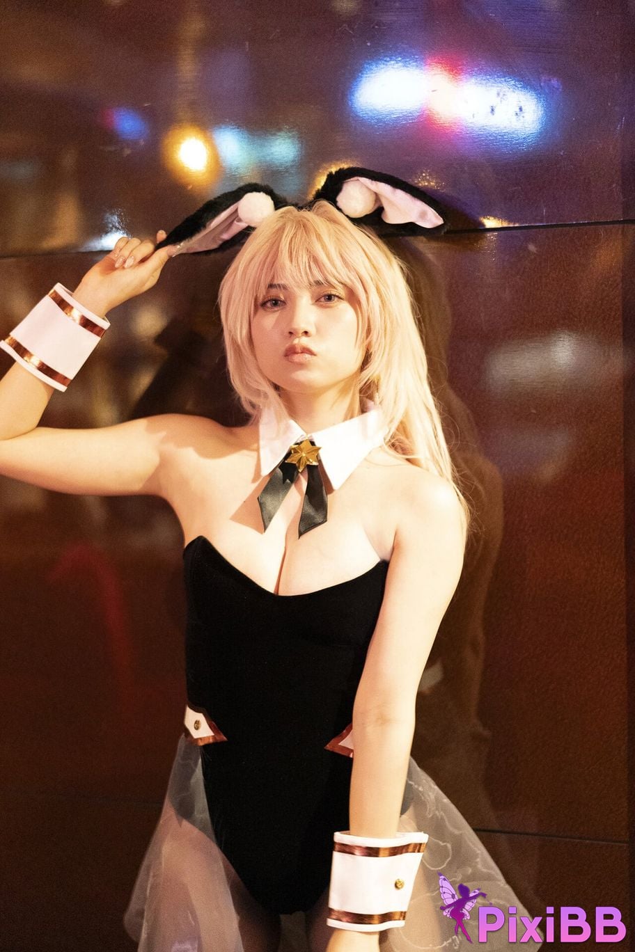 Japanese Idol Momotsuki Nashiko Shiko Young Gangan Digital Limited Photo Book clumsy senior LAST collaboration PixiBB.COM 110