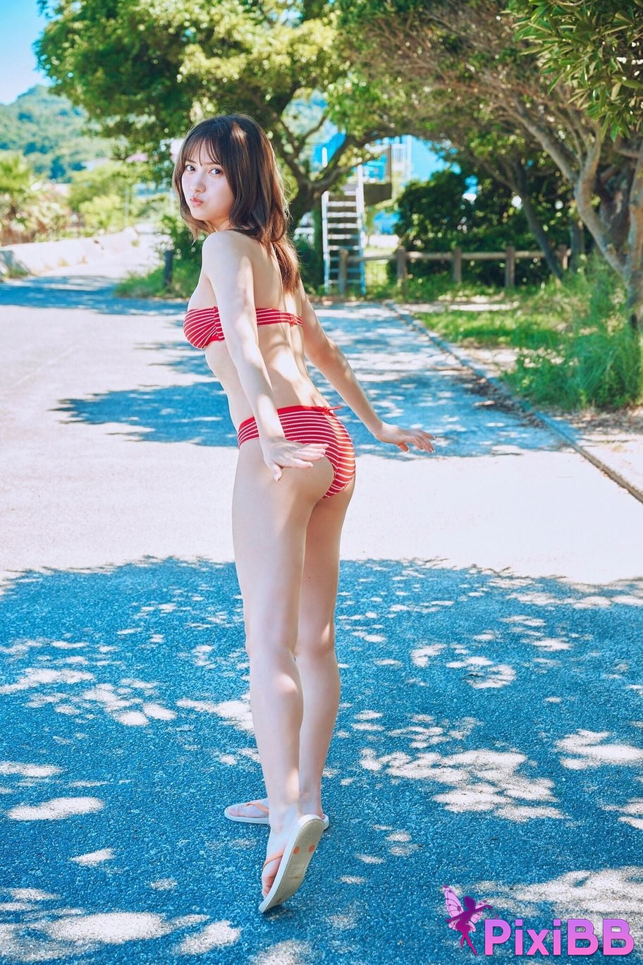 Japanese Idol Momotsuki Nashiko Shiko last summer vacation Yanmaga digital photo book PixiBB.COM 018