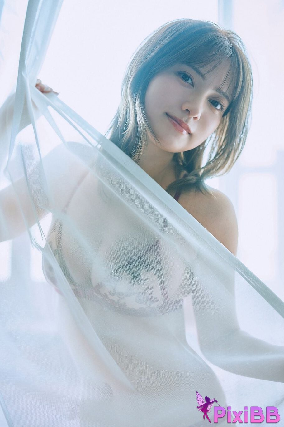 Japanese Idol Momotsuki Nashiko Shiko last summer vacation Yanmaga digital photo book PixiBB.COM 042