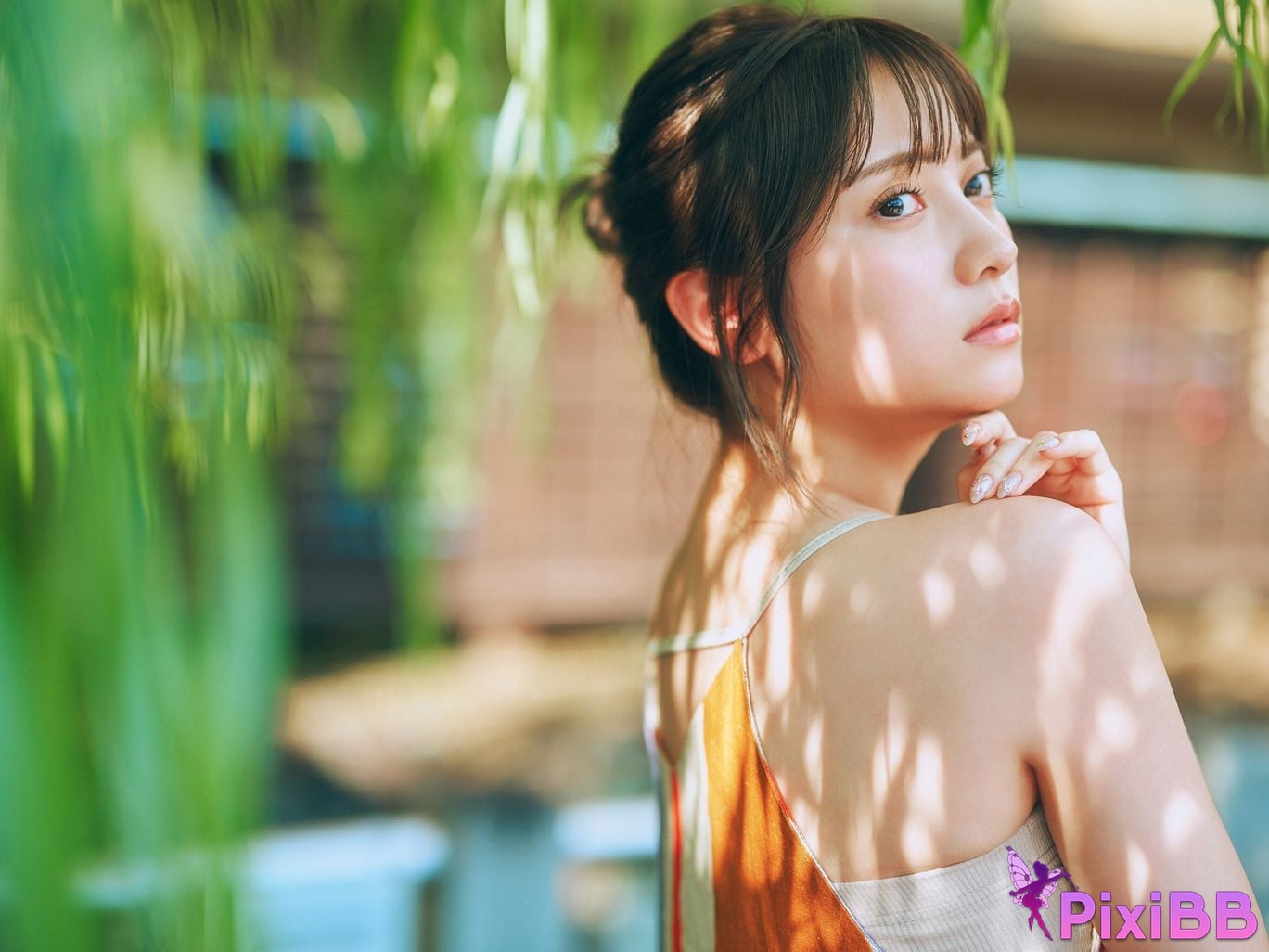 Japanese Idol Momotsuki Nashiko Shiko last summer vacation Yanmaga digital photo book PixiBB.COM 063