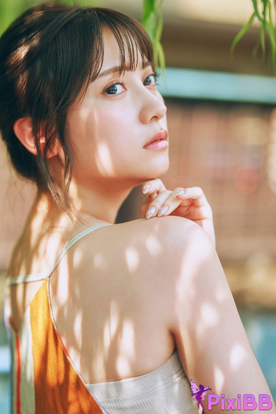 Japanese Idol Momotsuki Nashiko Shiko last summer vacation Yanmaga digital photo book PixiBB.COM 064