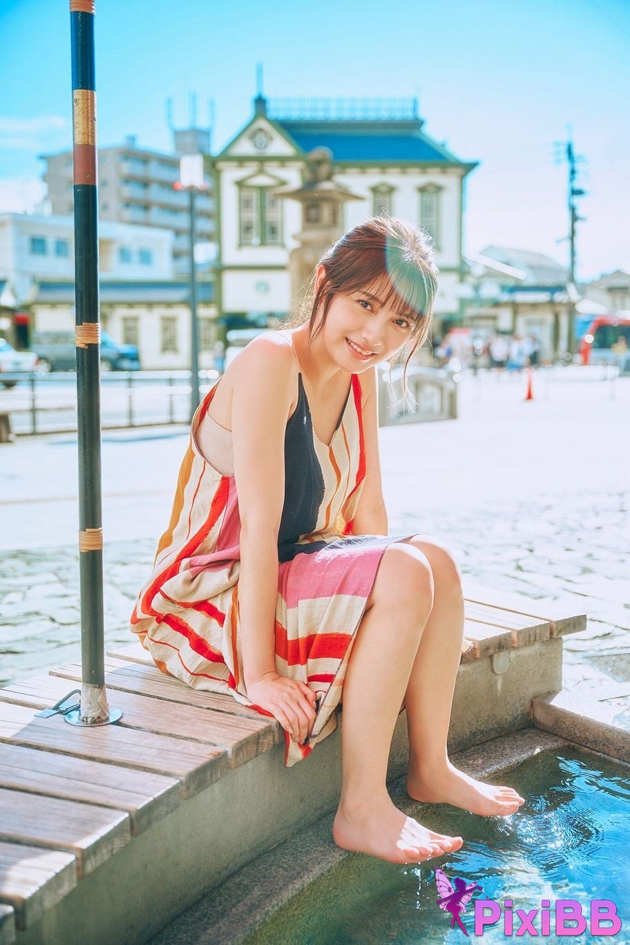 Japanese Idol Momotsuki Nashiko Shiko last summer vacation Yanmaga digital photo book PixiBB.COM 074