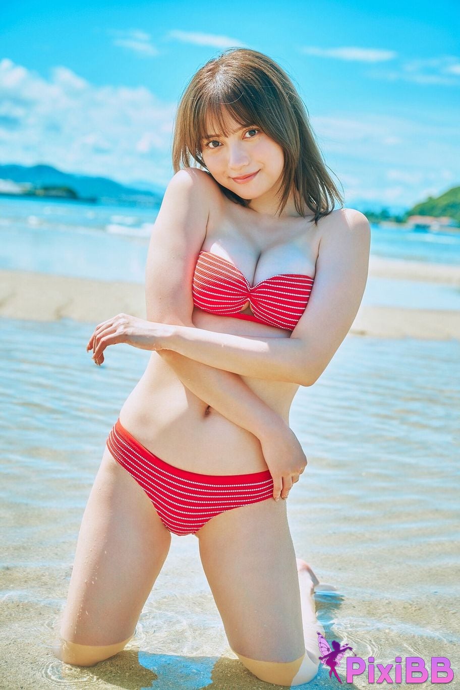 Japanese Idol Momotsuki Nashiko Shiko last summer vacation Yanmaga digital photo book PixiBB.COM 108