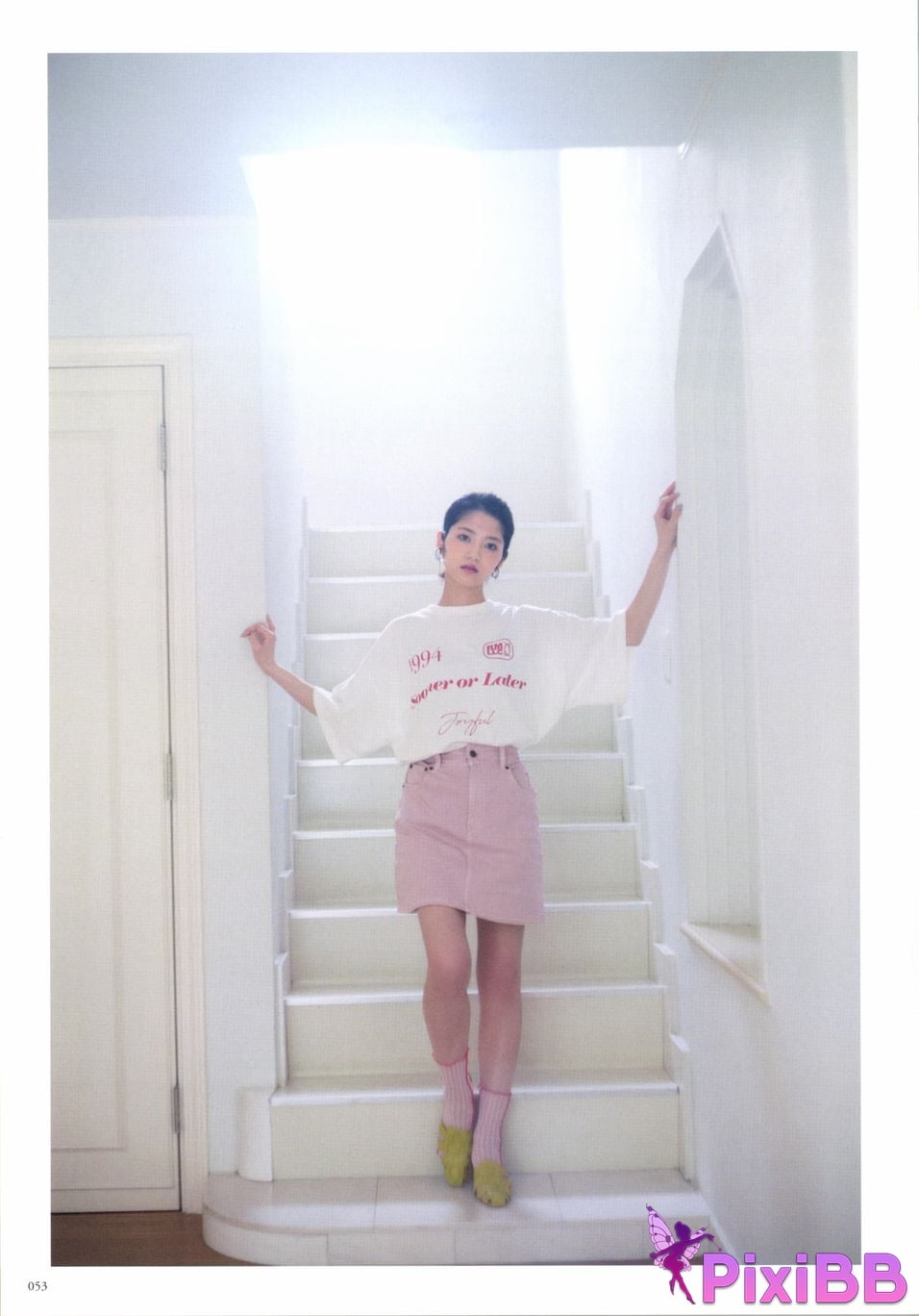 Japanese Idol Yumi Wakatsuki 1st photo essay Until I wear out the shoes cant get used to PixiBB.COM 053