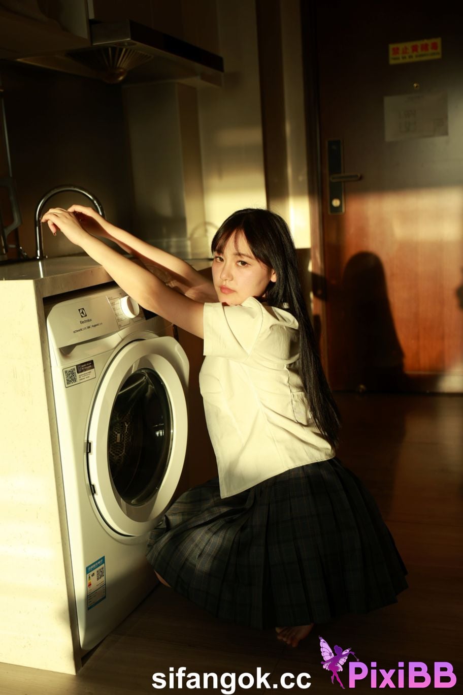 Private Photoshoot Tangtang Pure amateur lady JK uniform Full scale private shooting PixiBB.COM 231